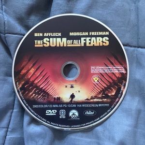 The Sum of Fears DVD